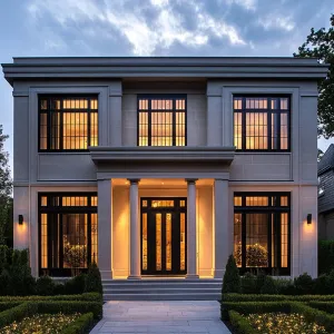 Neoclassical Radiance at Twilight