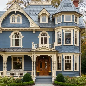 A Blue Haven: Victorian Villa Vision