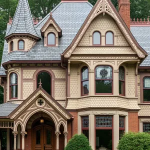 Whimsical Towers of Victorian Splendor