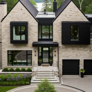 Stony Sanctuary with a Modern Edge
