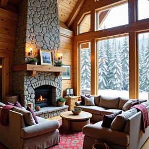 Crackling Fireside Nook