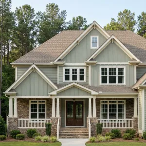 Forest Edge Sage Craftsman Manor