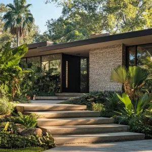 Mid-Century Marvel in a Leafy Lair