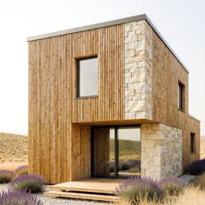 Timber Twists and Stone Whispers: A Modern Wonderland