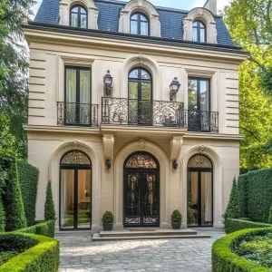 Classic Elegance: A French Façade Fantasy