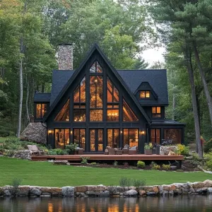 Luxe Triangle Among the Trees