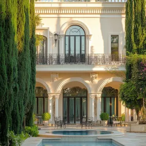 Heavenly Poolside Palazzo