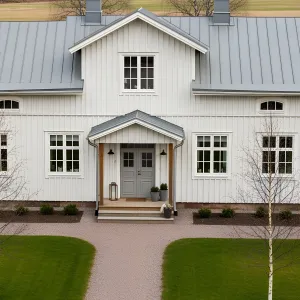 Scandinavian Serenity in a Rural Setting