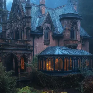 A Majestic Gothic Abode