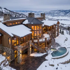 Emberglass Overlook Above Winter Valley