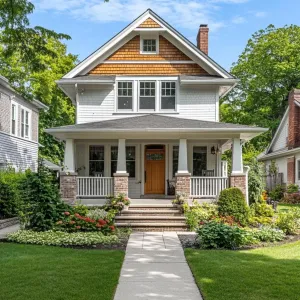Delightful Dwelling with a Welcoming Porch
