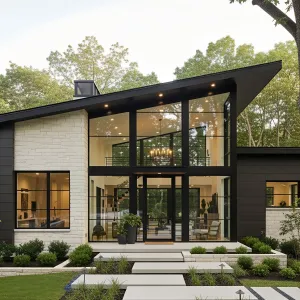 Glasshouse Groove: A Streamlined Sanctuary