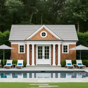 Poolside Posh Cottage