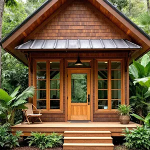 Cabin Charm in the Emerald Jungle