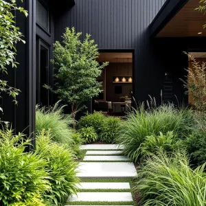 Preview of Striking Dwelling with Bold Black Facade