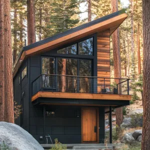 Sloped Roof Serenity in the Pines