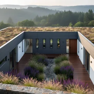Hilltop Hug: Nature’s Cozy Courtyard