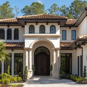 Arched Elegance Under Blue Skies