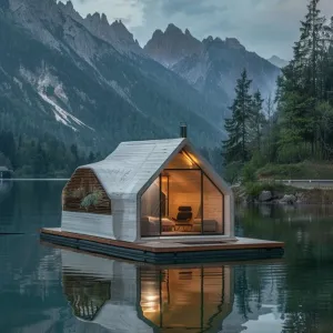 Floating Platform Cabin