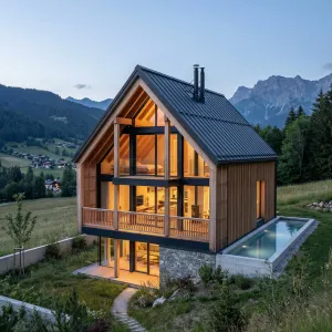 Alpine Lantern Gable Retreat