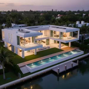 Marina Halo Cantilever Villa