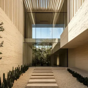 Glass Paradise: The Tranquil Sanctuary