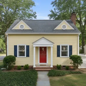 Buttercream Colonial Charm