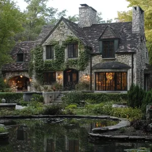 Enchanting Stone Cottage Oasis