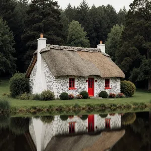 Charming Thatched Getaway by Tranquil Waters