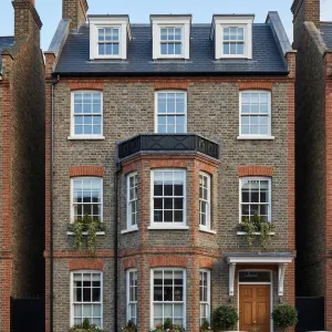 Vertical Edwardian Classic With Slate Crown