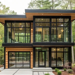 When Nature Embraces Glass