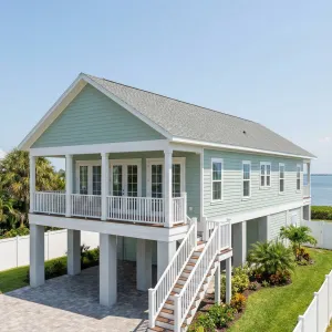 Stilted Seabreeze Porch House
