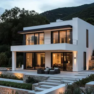 Sunset Serendipity: Modern Mediterranean Delight