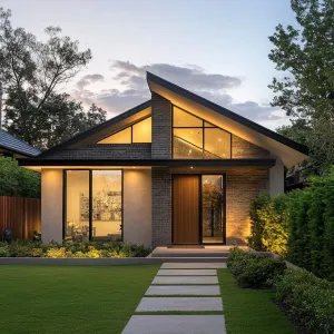 A Slice of Architectural Artistry: The Modern Bungalow Serenade