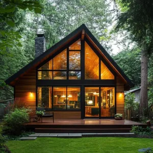 A-Frame Forest Sanctuary