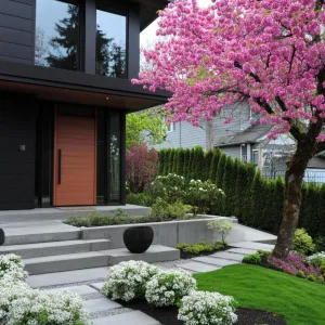 Preview of Modern Retreat with Cherry Blossom Charm