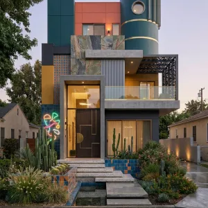 Playful Urban Geometry House