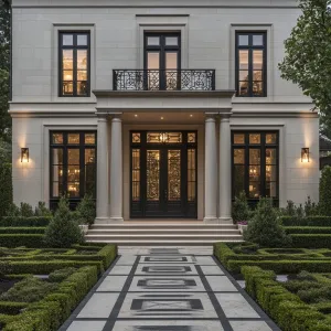 Elegant Villa with Graceful Columns