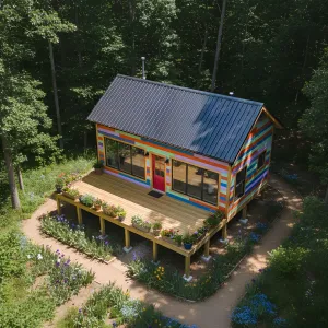 Slat-Tastic Cottage by the Trees