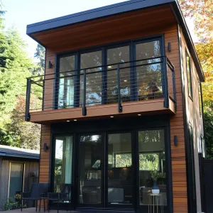 Luxury Tiny House with Bold Modern Design