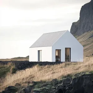 White Box on the Rock