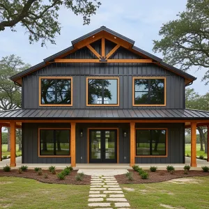 Barndominium Delight with Breezy Wraparound Deck