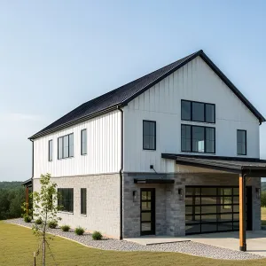 Barnhouse B&W Extravaganza: A Cheerful Contrast