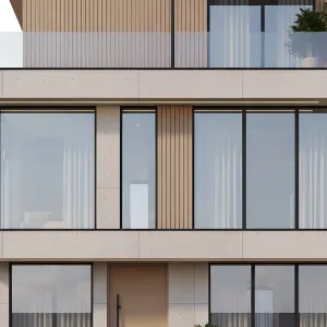 A Villa of Glass and Elegance