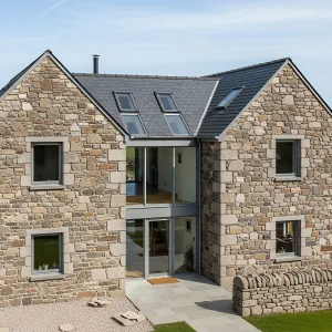 A Stone-Crafted Oasis with Modern Flair