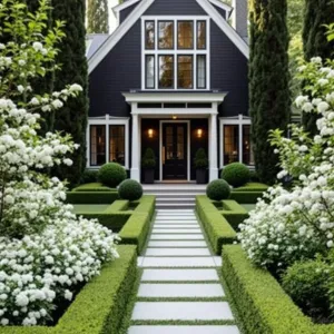 Preview of Graceful Hideaway With Crisp Green Geometries