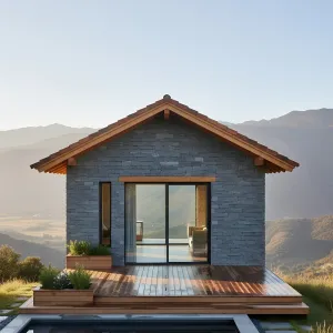 Summit Slate Cabin With Plunge Deck