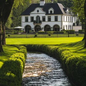 House of Elegance Beside the Babbling Brook