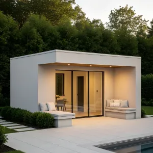 Compact Poolside Sanctuary