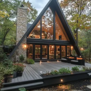 A-Frame House Amidst the Serenity of Nature